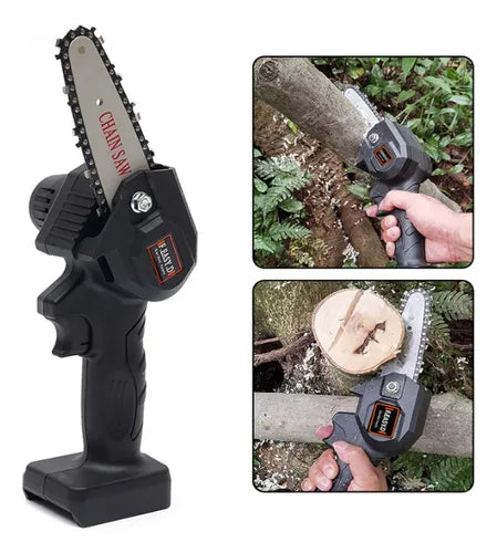 Motosierra Electrica 24v portatil 1 bate