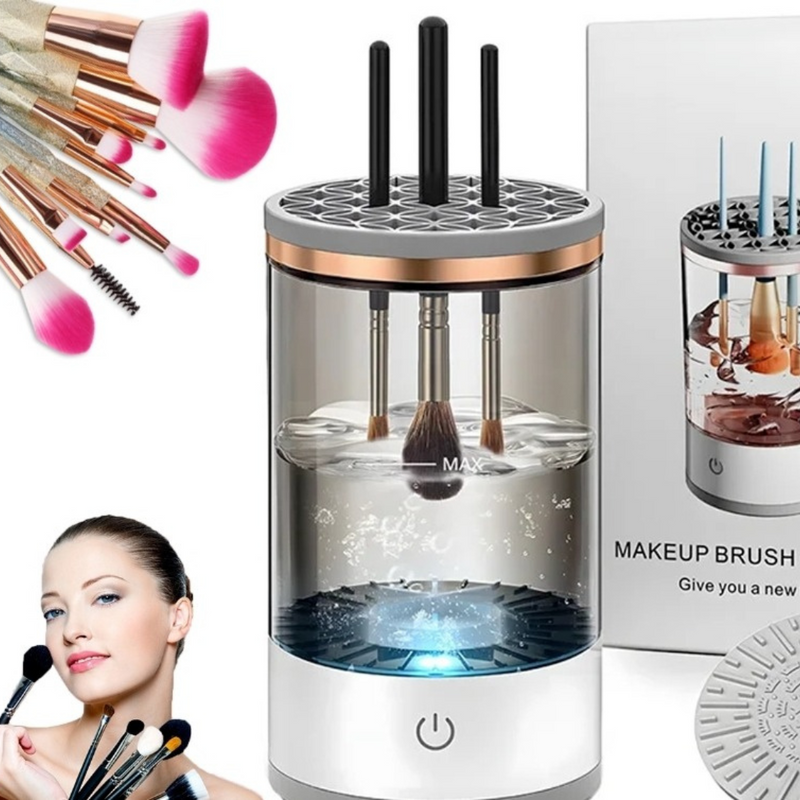 Limpiador automático brochas makeup
